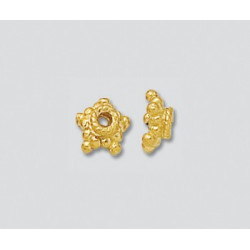 14K Złoty koralik, kielich