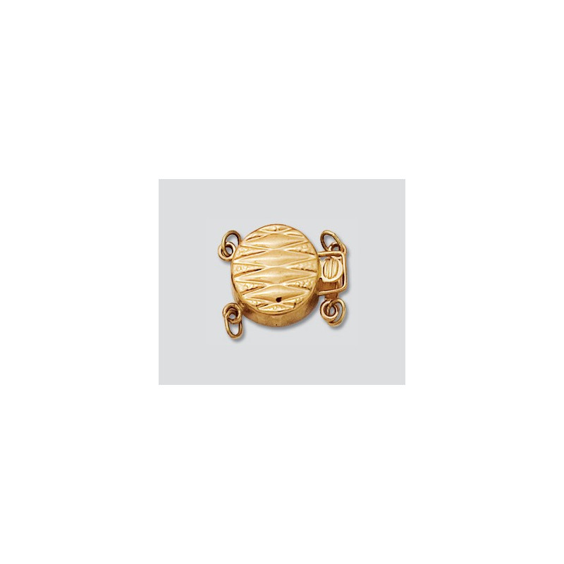 14K Złote zapięcie, diament 11mm