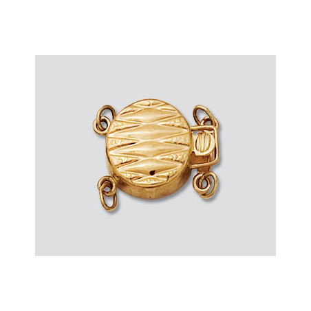 14K Złote zapięcie, diament 11mm