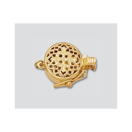 14K Złote zapięcie - fantazyjne 11.5mm