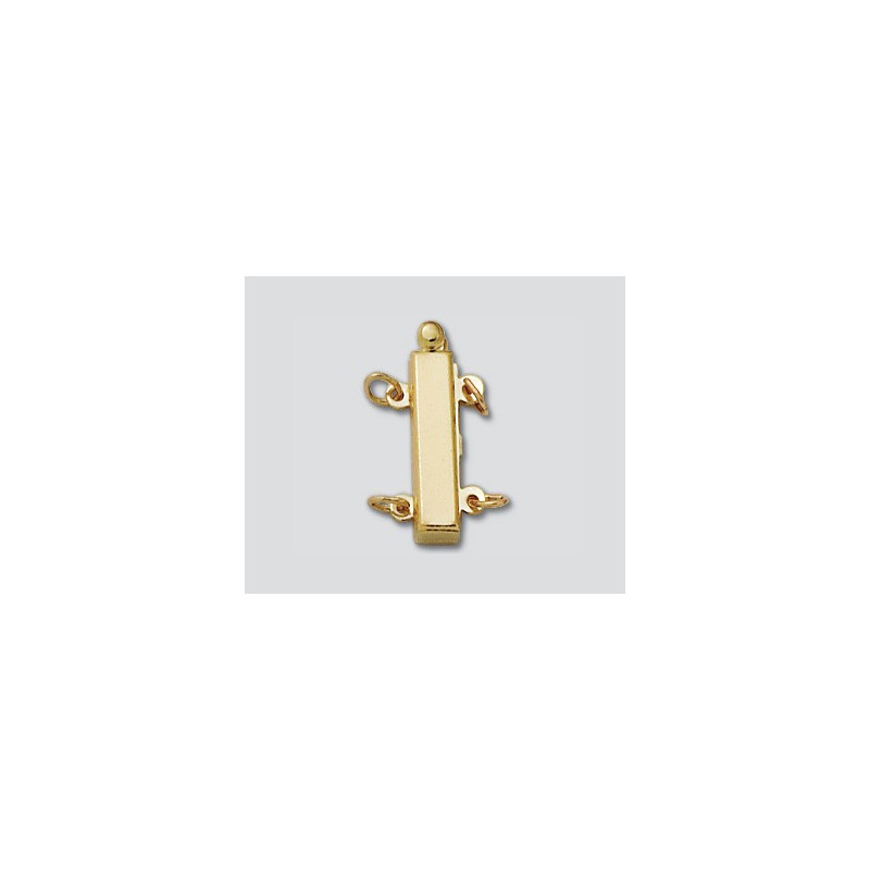 14K Złote zapięcie - belka 3.5x14mm
