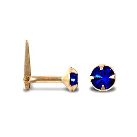 Kolczyk do nosa  3.07 mm z kamieniem