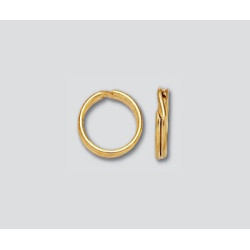 14K Złoty pierścień, koło