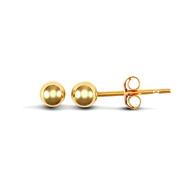 Kolczyki Kulki 3 mm