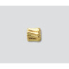 Złota rurka kręcona 4 x 6.5 mm