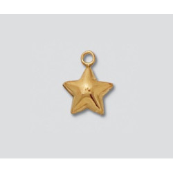 14/20 Zawieszka Gold-Filled gwiazda 8.65x10.85mm