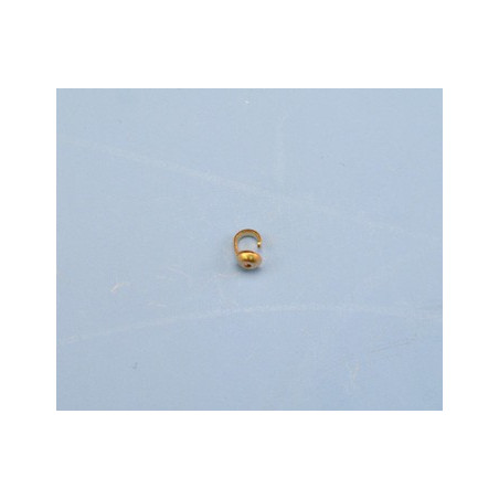 14/20 Złote zakończenie - koralik, kielich