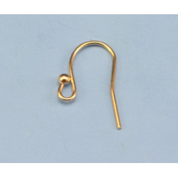 14/20 Złoty haczyk z 2mm oczkiem