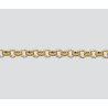 14/20K Złoty łańcuszek, oczka małe okrągłe