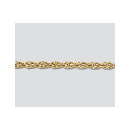 14/20K Złoty łańcuszek, lina