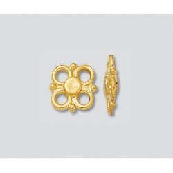 14K Złoty koralik, fantazyjny 8.5mm