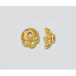 14K Złoty koralik, kielich 7.5mm