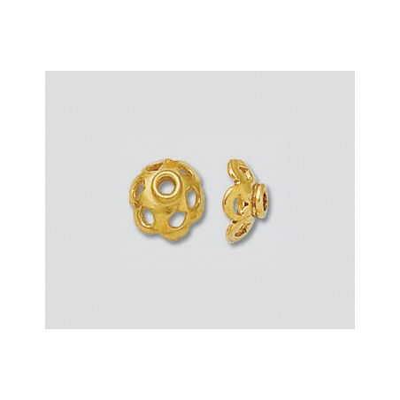 14K Złoty koralik, kielich 7.5mm