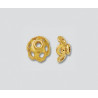 14K Złoty koralik, kielich 7.5mm