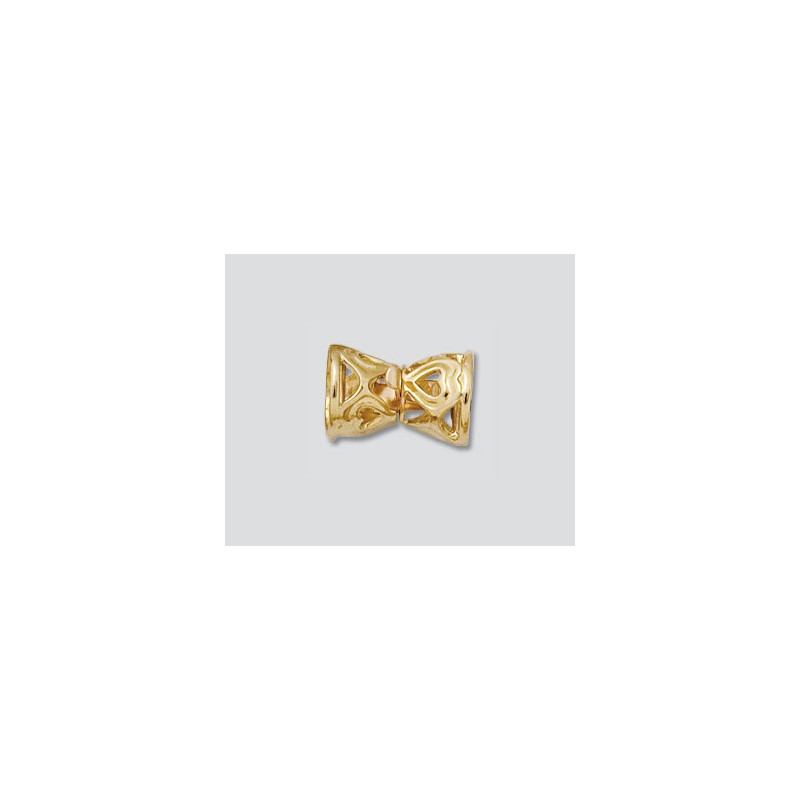 14K Złote zapięcie, stożek 12.5x7.5mm
