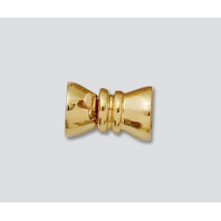 14K Złote zapięcie, stożek 11.85x6.85mm