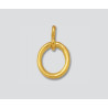 14K Złoty łącznik, zapięcie 10mm