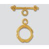 14K Złoty łącznik, zapięcie 12mm