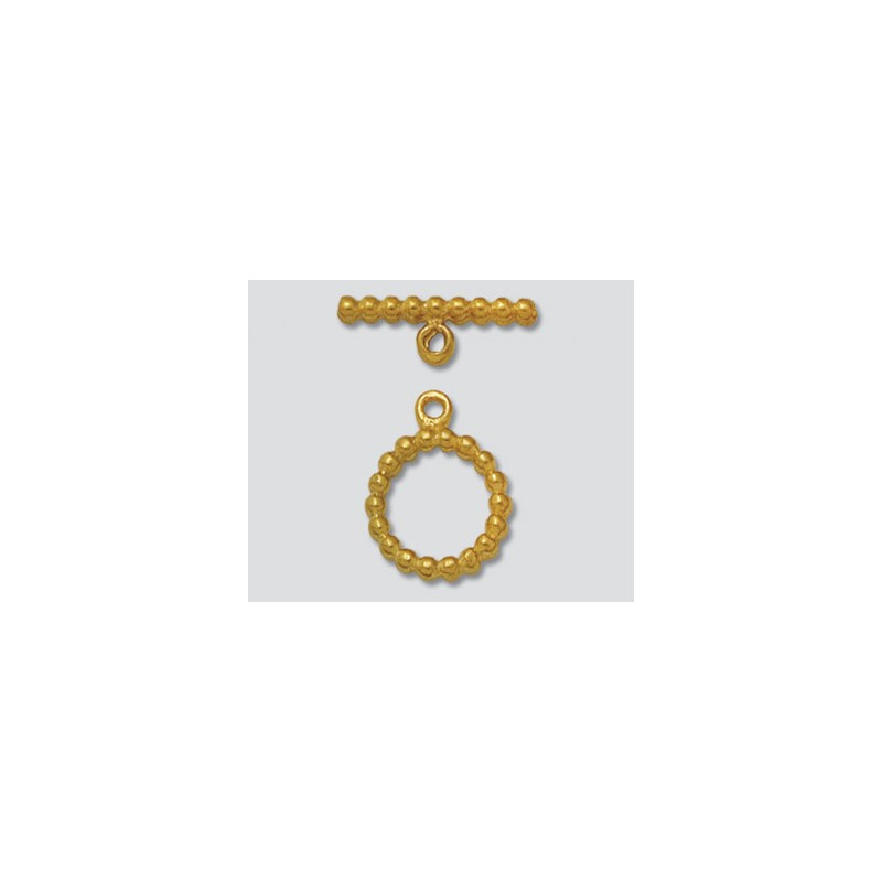 14K Złoty łącznik, zapięcie, koraliki 12mm
