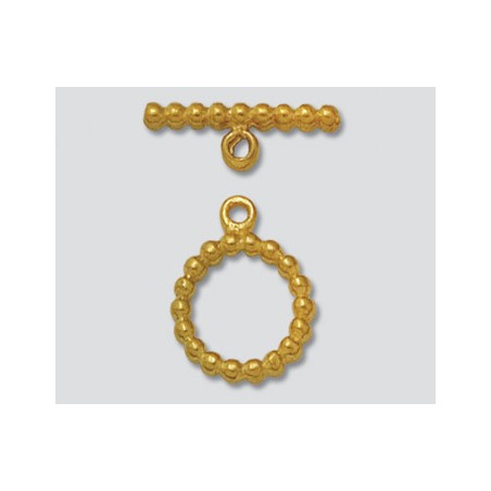 14K Złoty łącznik, zapięcie, koraliki 12mm