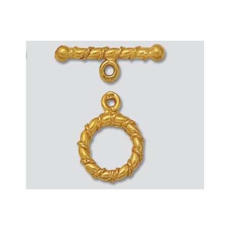 14K Złoty łącznik, zapięcie, skręcany 14mm