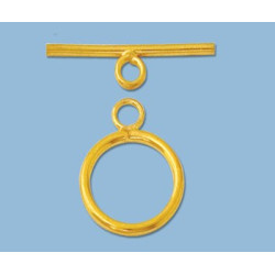 14K Złoty łącznik, zapięcie 16 mm