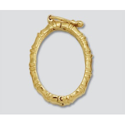 14K Zloty łącznik, mały 15.5x20.5mm