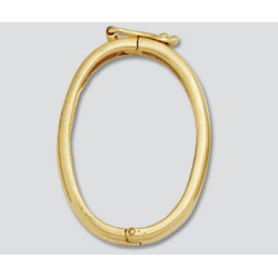 14K Złoty łącznik, zamykany, duży 19x28mm