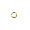 14K Złote kółko, zamknięte (.040) 6mm - heavy