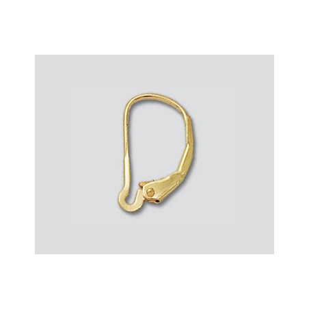 14K Złote zapięcie, wymienne 9.35x16mm