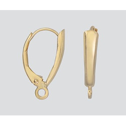 14K Złote zapięcie z osłonką 10x16mm