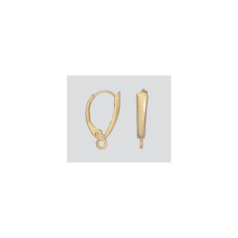 14K Złote zapięcie z osłonką 10x16mm