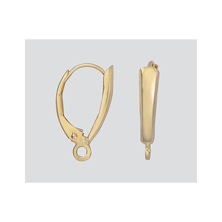 14K Złote zapięcie z osłonką 10x16mm