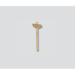 14K Złoty pin 4mm perła 6mm