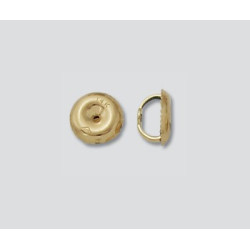 motylek  wkrętka do kolczyków, wkręcana, duża 6.5mm