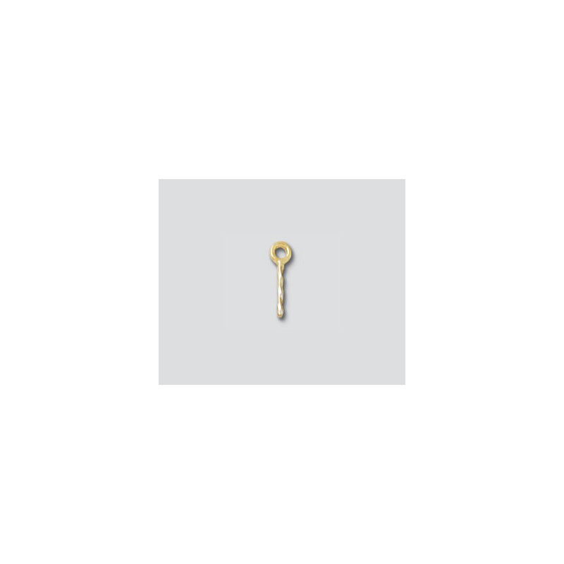 14K Złoty trzpień wkręcany 2.75x9mm