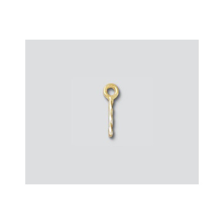 14K Złoty trzpień wkręcany 2.75x9mm
