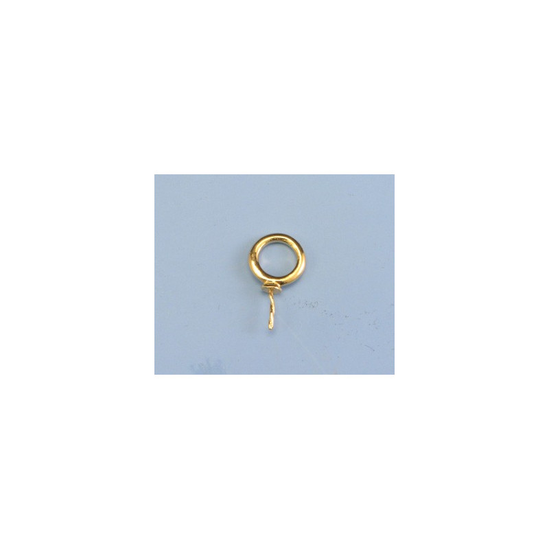 14K Złoty trzpień na perły 7.25mm