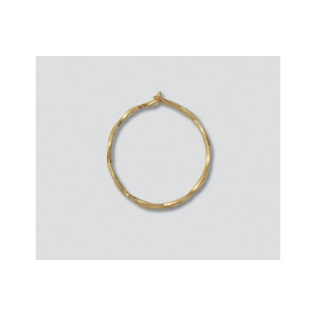 Kolczyk okrągły 12 mm zakręcany