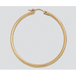 Kolczyki okrągłe 2mm x 50 mm