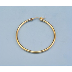 Kolczyki okrągłe 2mm x 42 mm