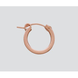 Kolczyki okrągłe 2mm x 15 mm