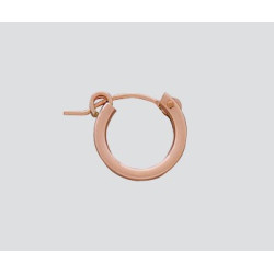 Kolczyki okrągłe 2mm x 13 mm
